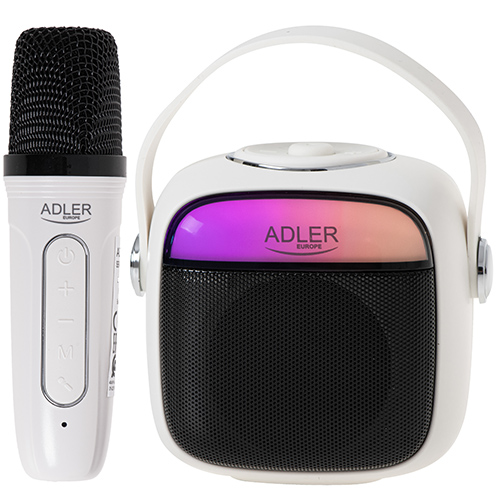 Karaoke reproduktor Adler s mikrofónom - SD/USB/AUX/Bluetooth AD 1199
